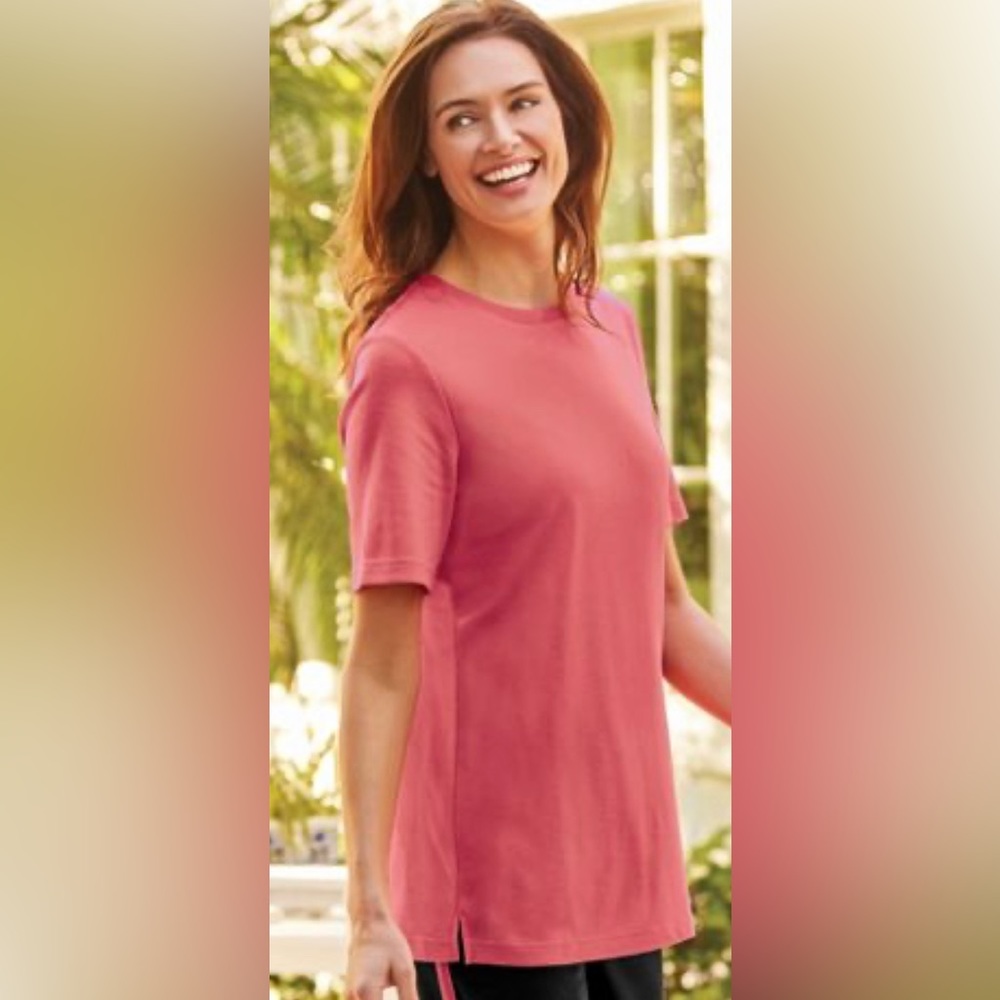 ✨Vicki Wayne Peach Shirt